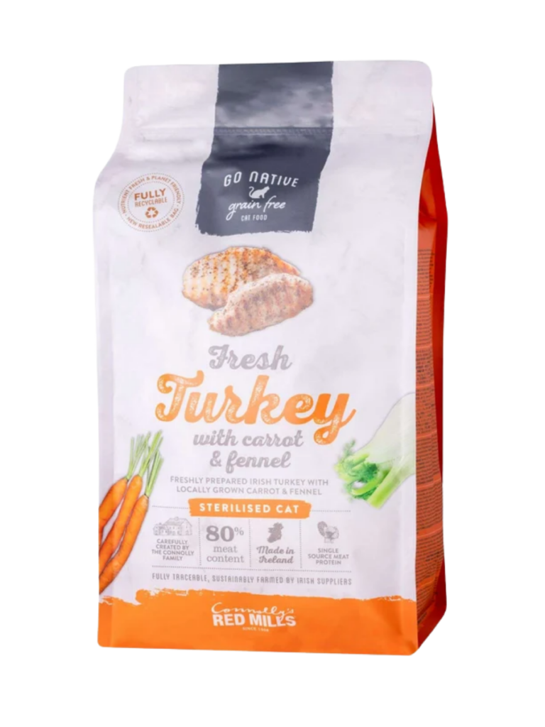 Go Native Cat Turkey food bag