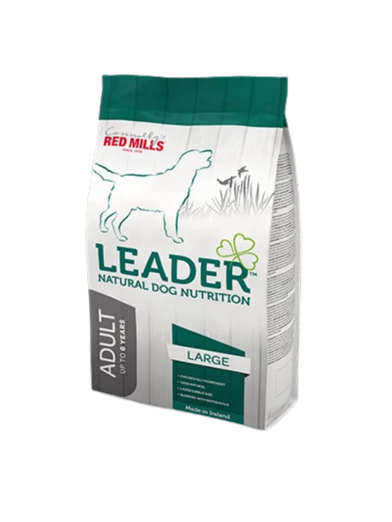 Leader Adult Large Breed dog food bag