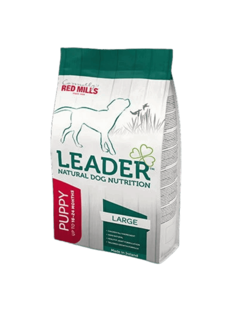 Leader Puppy Large Breed dog food bag