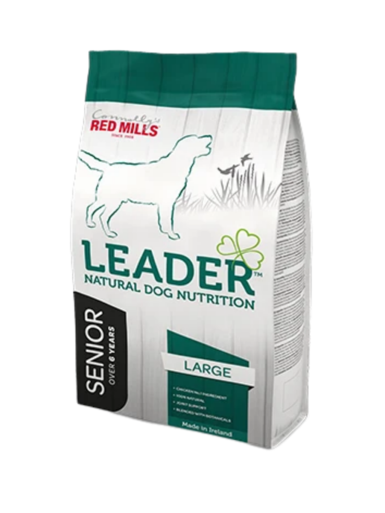 Leader Senior Large Breed dog food bag