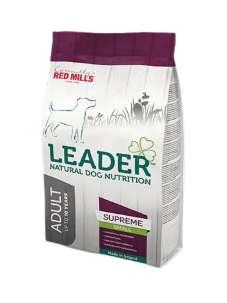 Leader Adult Supreme Small Breed dog food bag
