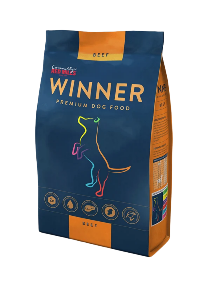 Winner Beef dog food bag