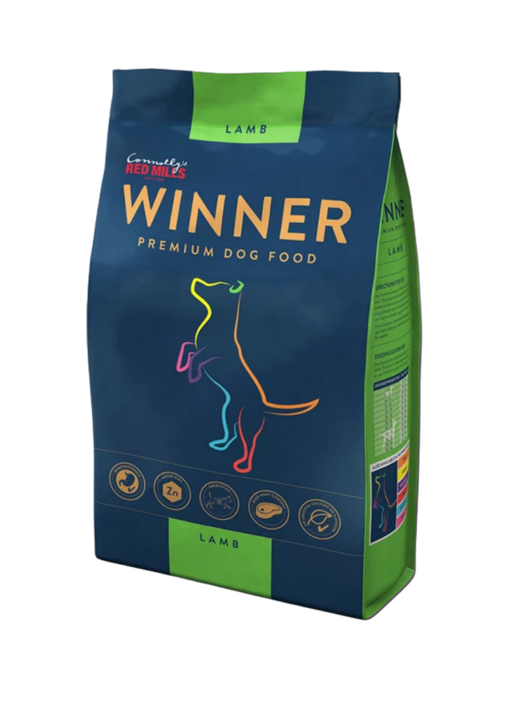 Winner Sensitive Lamb dog food bag