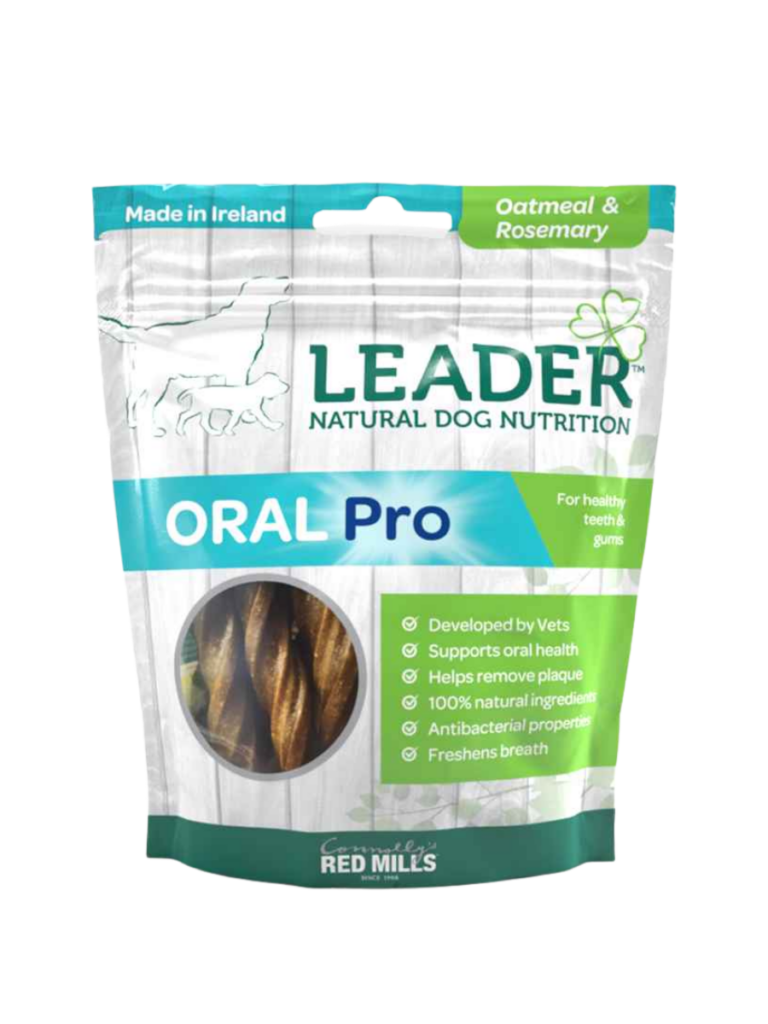 Leader Oral Pro Rosemary dog treats pack