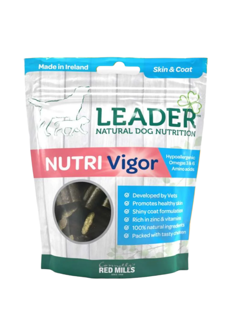 Leader Nutri Vigor Skin & Coat dog treats pack
