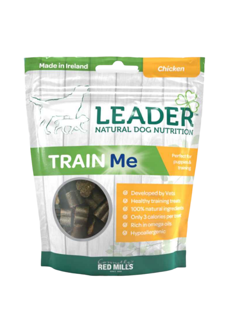 Leader Train Me Chicken dog treats pack